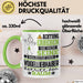 Vogelliebhaber Geschenk Tasse Lustiger Spruch Erheben Sie Sich Der Vogelliebhaber Betritt den Raum Grün Trendation