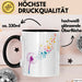 Blume Tasse Geschenk Lustige Geschenkidee Spruch Schwarz Trendation