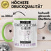 Outdoor-Yoga-Lehrerin Tasse Geschenk Ich Bin Outdoor-Yoga-Lehrerin Warum Weil Ich Es Kann Geschenkidee Geburtstag Grün Trendation