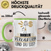 Verkäuferin Tasse Geschenk Ich Bin Verkäuferin Und Du So Geschenkidee Lustiger Spruch Becher Grün Trendation