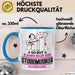 Studiomusiker Geschenk Tasse So Gut Kann Nur Ein Studiomusiker Aussehen Geschenkidee Kaffee-Becher Blau Trendation