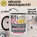 Steuerfachangestellte Ausbildung Start Geschenk Tasse Ich Bin Steuerfachangestellte In Der Ausbildung Ich Darf Das Kaffee-Becher Geschenkidee Schwarz Trendation