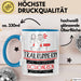 Trailrunnerin Weil Es Keinen Schöneren Beruf Gibt Tasse Geschenk für Eine Trailrunnerin Lustig Blau Trendation