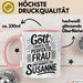 Susanne Tasse Geschenk Gott Formte Die Perfekte Frau Susanne Geschenkidee Rosa Trendation