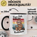 Krankenschwester Pflege Betreuung Tasse Geschenk Lustige Geschenkidee Spruch Frisch Froh & Munter Aus Der Nachtschicht Trendation