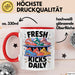 Sneakerhead Tasse Geschenk Lustige Geschenkidee Spruch Für Schuh Sammler Rot Trendation