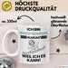 Snowboarder Geschenk Tasse Lustiger Spruch Ich Bin Snowboarder Warum Weil Ich Es Kann Geschenkidee Bester Snowboarder Geburtstag Kaffee-Becher Weiß Trendation