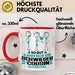 Schwiegercousin Geschenk Tasse So Gut Kann Nur Ein Schwiegercousin Aussehen Geschenkidee Kaffee-Becher Rot Trendation