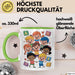 Kindergarten Lehrer Tasse Geschenk Lustige Geschenkidee Spruch Für Kleine Lernende Grün Trendation
