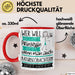 Naturbeobachterin Tasse Geschenk Spruch Wer Will Schon Prinzessin Sein Wenn Man Auch Naturbeobachterin Sein Kann Rot Trendation