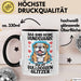 Bulldoggen-Besitzer Tasse Geschenk Das Sind Keine Hundehaare Das Ist Bulldoggen Glitzer Becher Schwarz Trendation