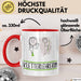 Geschenk für Kletterlehrerin Tasse Lustige Geschenkidee Geburtstag Ich Bin Kletterlehrerin Ich Darf Das Rot Trendation