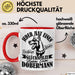 Dobermann-Besitzer Tasse Geschenk Dobermann Geschenkidee Herrchen Frauchen Jeder Hat Einen Schutzengel Rot Trendation