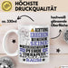 Pferdetherapeut Geschenk Tasse Lustiger Spruch Erheben Sie Sich Der Pferdetherapeut Betritt den Raum Weiß Trendation