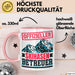 Ski Tasse Geschenk Grafik Offizieller Skihasen Betreuer Becher Rosa Trendation