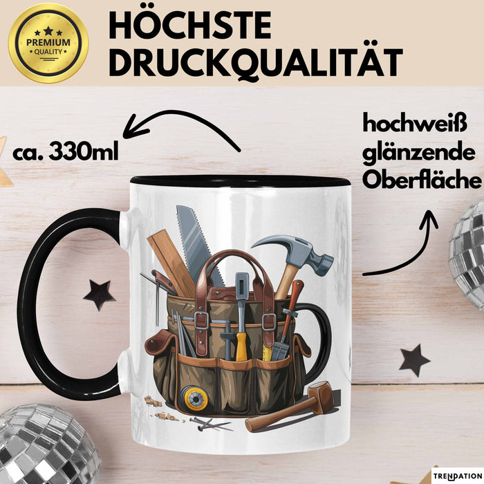 Zimmerer Tasse Geschenkidee für Schreiner Lustiger Spruch Trendation