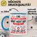 Krankenschwester Pflege Betreuung Tasse Geschenk Lustige Geschenkidee Spruch Eine Altenpflegerin Hört Nicht Auf Wenn Sie Müde Ist Blau Trendation