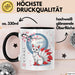 Fuchs Tierliebhaber Tasse Geschenk Lustige Geschenkidee Spruch Japanischer Kitsune Fuchs Schwarz Trendation