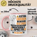 Discgolf-Spieler Geschenk Tasse Lustiger Spruch Erheben Sie Sich Der Discgolf-Spieler Betritt den Raum Rosa Trendation
