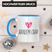 Random Crap Tasse Geschenk für Mütter Frauen Einkaufen Blau Trendation