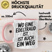 Edeltraud Tasse Geschenk Wo Eine Edeltraud Ist Ist Auch Ein Weg Geschenkidee Becher mit Name Rosa Trendation