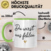 Büroarbeit Kollege Abschied Tasse Geschenk Lustige Geschenkidee Spruch Du Wirst Uns Fehlen Grün Trendation