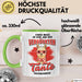 Beste Tante Nichte Neffe Tasse Geschenk Lustige Geschenkidee Spruch Einer Muss Ja Den Job Der Verrückten Tante Übernehmen Grün Trendation