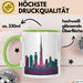 Dubai VAE Burj Khalifa Tasse Geschenk Lustige Geschenkidee Spruch Grün Trendation