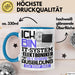 IT-Systemelektroniker Ausbildung Tasse Geschenk Ich Bin IT-Systemelektroniker In Der Ausbildung Ich Darf Das Geschenkidee Spruch Blau Trendation