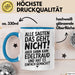 Edeltraud Tasse Geschenk Alle Sagten Das Geht Nicht Aber Dann Kam Edeltraud Und Hat Es Einfach Gemacht Geschenkidee Becher mit Name Blau Trendation