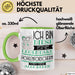 Höhlenforscherin Tasse Geschenk Ich Bin Diese Eine Legendäre Höhlenforscherin Von Der Alle Reden Geschenkidee Geburtstag Weihnachten Grün Trendation