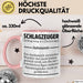 Schlagzeug-Spieler Geschenk Drummer Tasse Geschenkidee Spruch Schlagzeuger Definition Schlagzeuger Rosa Trendation