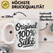 Silke Tasse Geschenk Original 100% Silke Geschenkidee Geburtstag Weiß Trendation