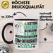 EDM-Enthusiast Geschenk Tasse Lustiger Spruch Erheben Sie Sich Der EDM-Enthusiast Betritt den Raum Schwarz Trendation
