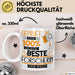 Beste Forscherin Der Welt Tasse Geschenk für Eine Forscherin Geprüft Und Sicher Geschenkidee Geburtstag Weihnachten Weiß Trendation