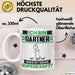 Gärtner Tasse Geschenk für Gärtner Geburtstag Lustiger Spruch Kaffee-Becher Was Ist Deine Superkraft Weiß Trendation