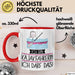 Geschenk für Kajakfahrerin Tasse Lustige Geschenkidee Geburtstag Ich Bin Kajakfahrerin Ich Darf Das Rot Trendation