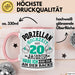 Pozellanhochzeit Tasse Geschenk Dornenhochzeit Geschenkidee Ehemann Ehefrau 20 Jahre Becher Rosa Trendation