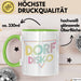 Dorfdisko Tasse Geschenk Dorf Kleinstadt Disko Grün Trendation