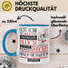 Hiphop-Produzentin Geschenk Becher Tasse Gott Schuf Alle Menschen Gleich Nur Die Besten Durfeten Hiphop-Produzentin Werden Geschenkidee Lustig Blau Trendation