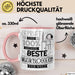 Beste Musikbloggerin Der Welt Tasse Geschenk für Eine Musikbloggerin Geprüft Und Sicher Geschenkidee Geburtstag Weihnachten Rosa Trendation