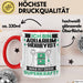 Aquarium-Hobbyist Tasse Geschenk für Aquarium-Hobbyist Geburtstag Lustiger Spruch Kaffee-Becher Was Ist Deine Superkraft Rot Trendation