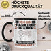 Parkour-Trainer Tasse Geschenk für Parkour-Trainer Geburtstag Lustiger Spruch Kaffee-Becher Was Ist Deine Superkraft Schwarz Trendation