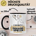 Squash-Spieler Geschenk Tasse So Gut Kann Nur Ein Squash-Spieler Aussehen Geschenkidee Kaffee-Becher Schwarz Trendation