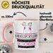 Karatesportlerin Weil Es Keinen Schöneren Beruf Gibt Tasse Geschenk für Eine Karatesportlerin Lustig Rosa Trendation