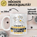 Reitstundenlehrer Geschenk Tasse So Gut Kann Nur Ein Reitstundenlehrer Aussehen Geschenkidee Kaffee-Becher Weiß Trendation