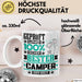 Camper Geschenk Lustiger Spruch für Camper Geschenkidee Bester Camper Der Welt Weiß Trendation