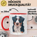 Appenzeller Sennenhund Hund Tasse Geschenk Lustige Geschenkidee Spruch Rot Trendation