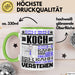 Koch Geschenk Tasse Geschenkidee für Koch Geburtstag Lustiger Spruch Ich Bin Koch Ich Kann Es Dir Erklären Aber Nicht Für Dich Verstehen Grün Trendation