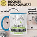 Vogelliebhaber Geschenk Tasse So Gut Kann Nur Ein Vogelliebhaber Aussehen Geschenkidee Kaffee-Becher Blau Trendation